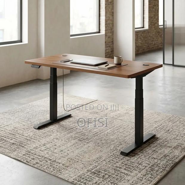 Electric Desk; Electric Height-Adjustable Computer Table - thumbnail 4