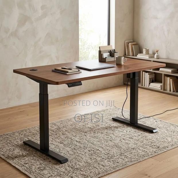 Electric Desk; Electric Height-Adjustable Computer Table - thumbnail 6