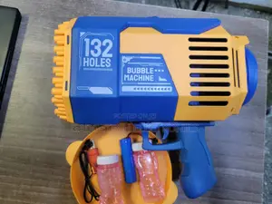 132 Holes Rechargeable Bubbles Machine