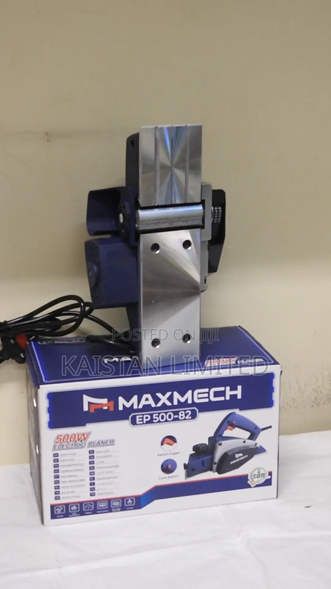 Maxmech Electric Planer 500W – Power Wood Planing Machine 82mm