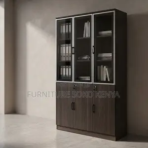 Office Cabinet; Three Doors Executive Office High Cabinet