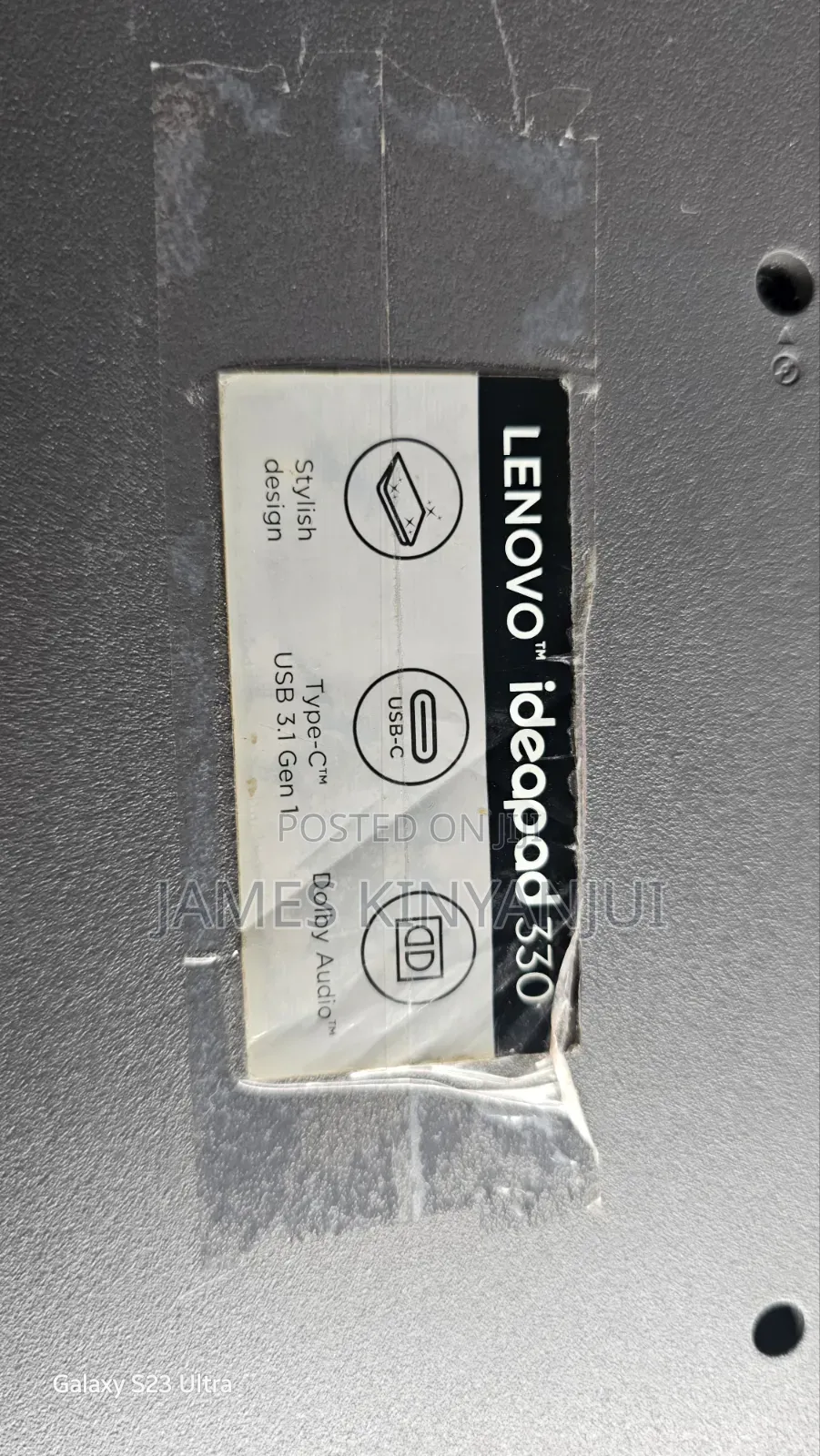 Laptop Lenovo IdeaPad 330 8GB Intel Core i7 HDD 1T