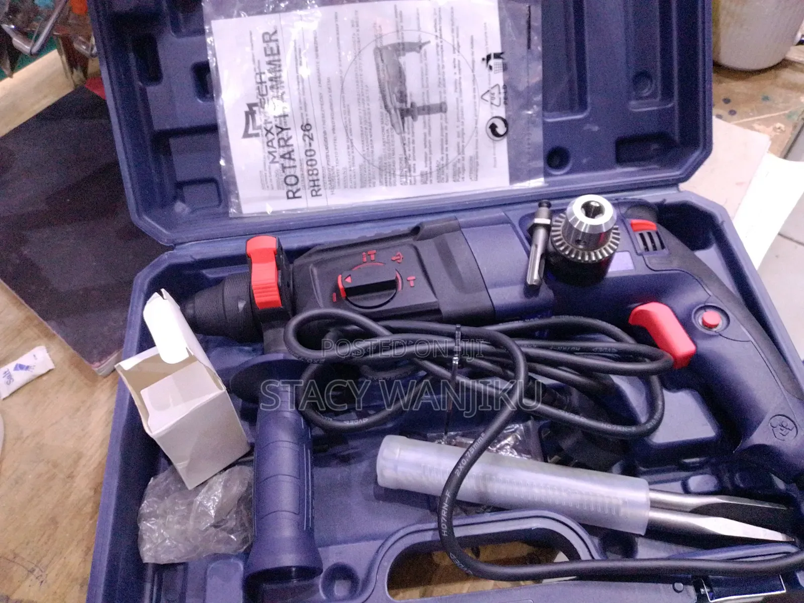 Brand New Maxmech Rotary Hammer/800watts Rotary