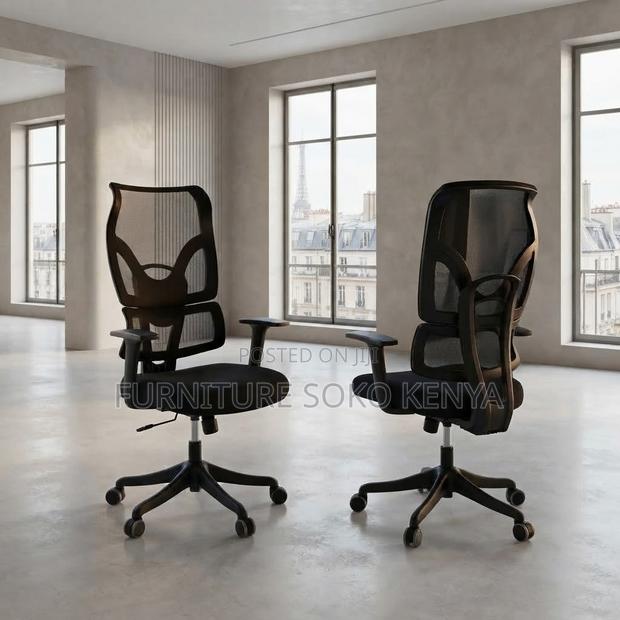 Office Chairs; Executive High Back Executive Orthopedic Boss Chair - main view