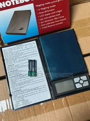 Notebook 500gram Digital Scale