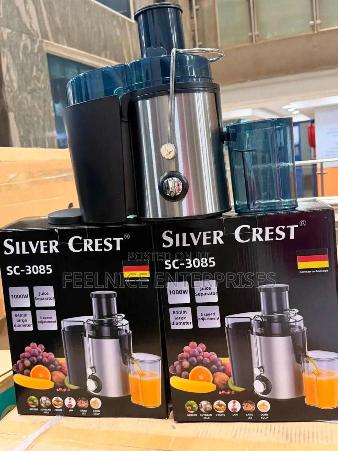 Silvercrest Juicer SC-3085 *1000watts*