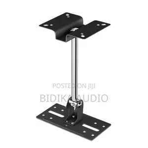Wall-Mounted Reinforced Speaker Mounting Bracket With KTV Card Holder