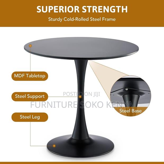Dining Set : Modern 3-Piece Dining Set - thumbnail 5