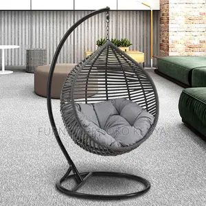 Hanging Chair : Teardrop-Shaped Hanging Swing Chair