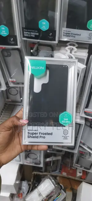 Nillkin Super Frosted Shield Pro Case for Galaxy S25 Ultra in Black