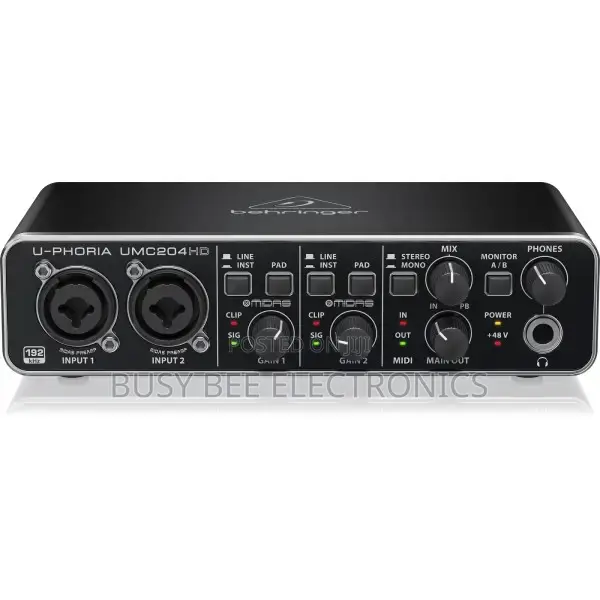 Behringer UMC204HD Soundcard