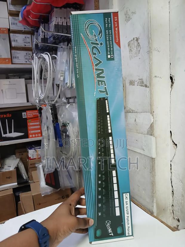 Giganet 24port Cat6e Patch Panel