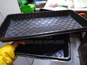 Consistent-Growth Hydroponic Trays - No Holes