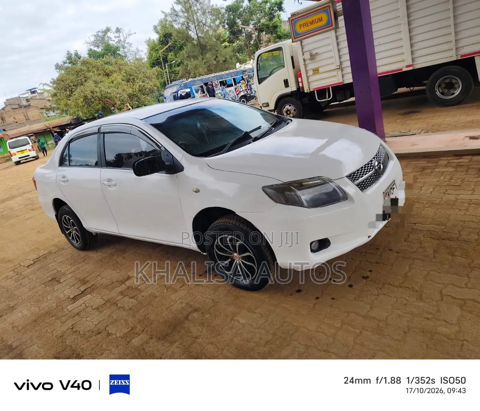 Toyota Axio 2015 White