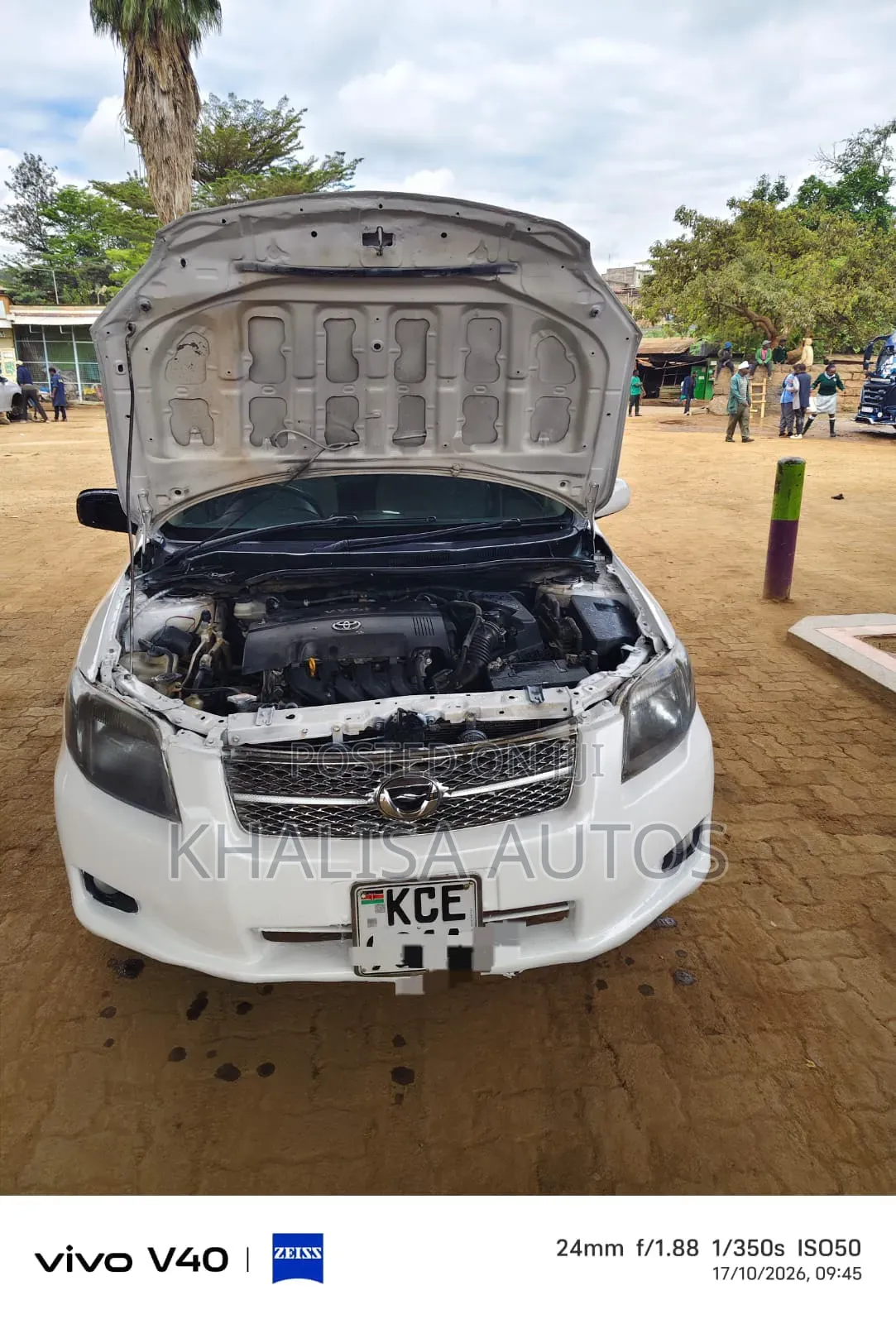 Toyota Axio 2015 White