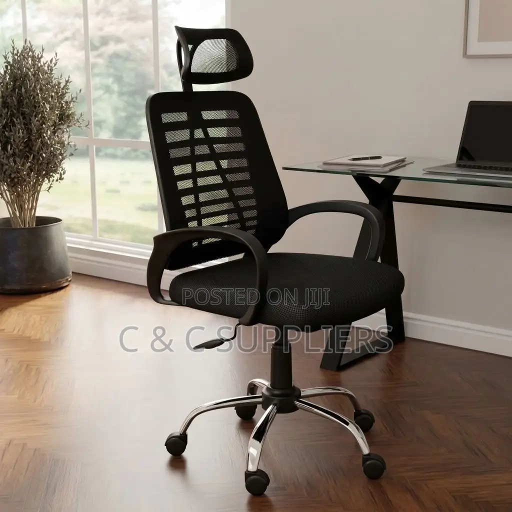 Swivel Headrest Study Chair