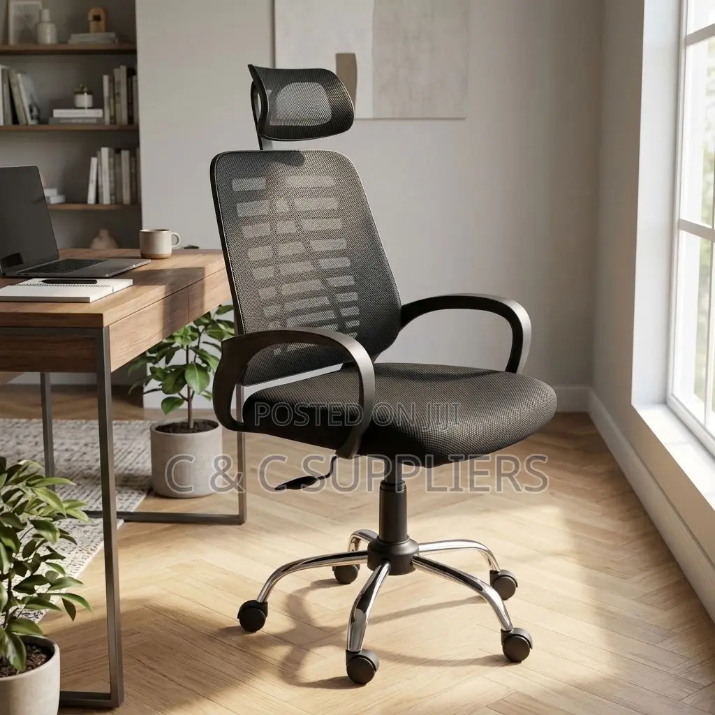 Swivel Headrest Study Chair