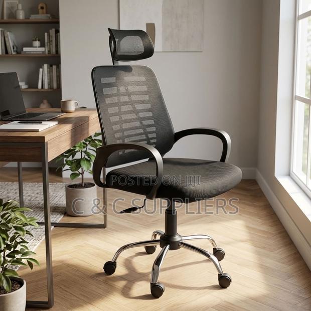 Swivel Headrest Study Chair - thumbnail 3