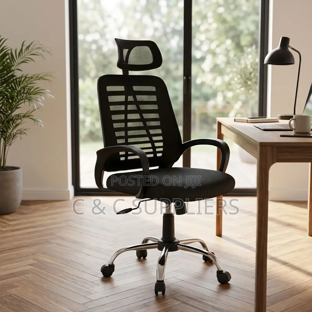Swivel Headrest Study Chair