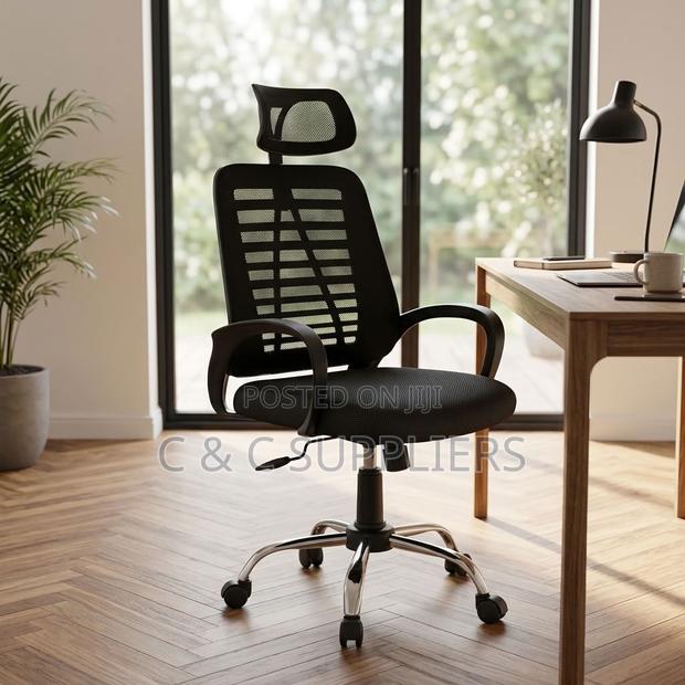 Swivel Headrest Study Chair - thumbnail 7