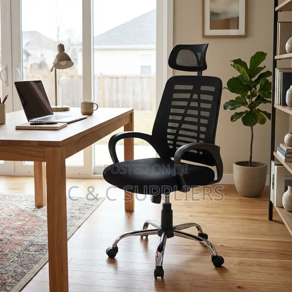 Swivel Headrest Study Chair
