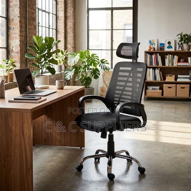 Swivel Headrest Study Chair - thumbnail 2