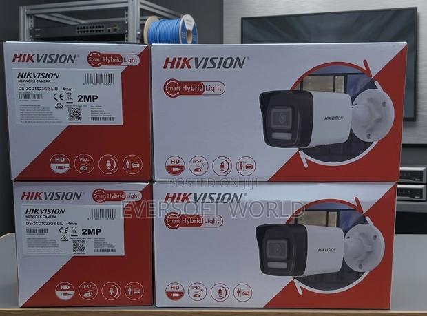 Hikvision 2MP Smart Hybrid Light IP Bullet Camera