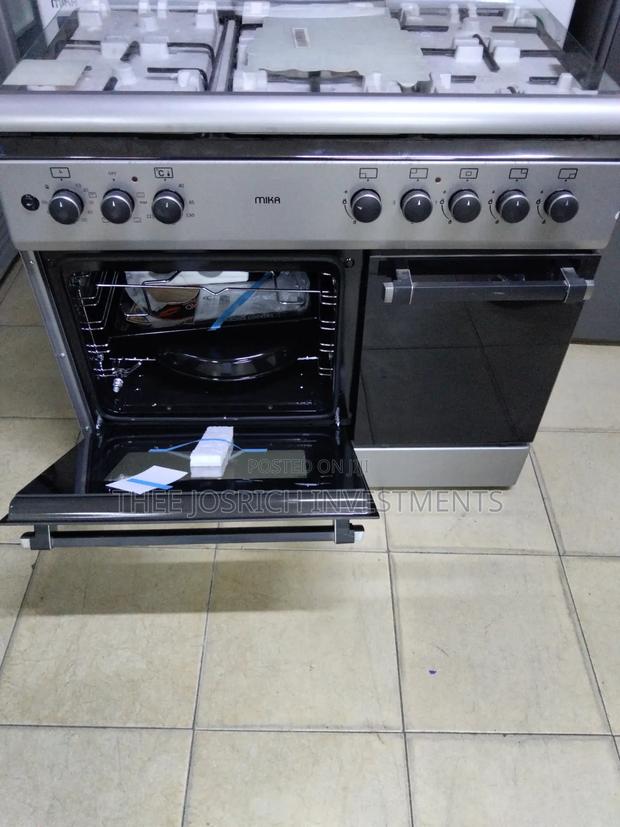 Mika 4 Gas +1 Hot Rapid Plate Cooker Size 90*60 With Gas Compartment