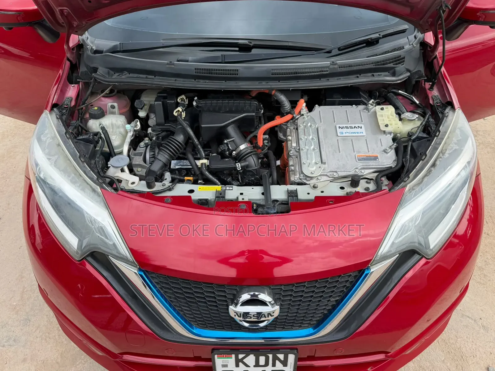 Nissan Note 1.2 Petrol 2017 Red