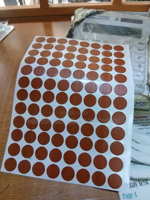 Cherry MDF Stickers