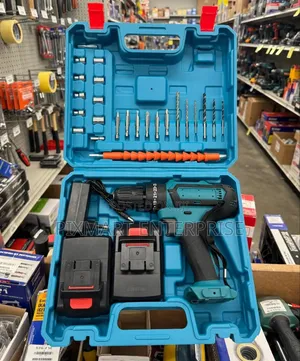 Cordless Drill Machine With Rechargeable Battery for DIY and Repairs