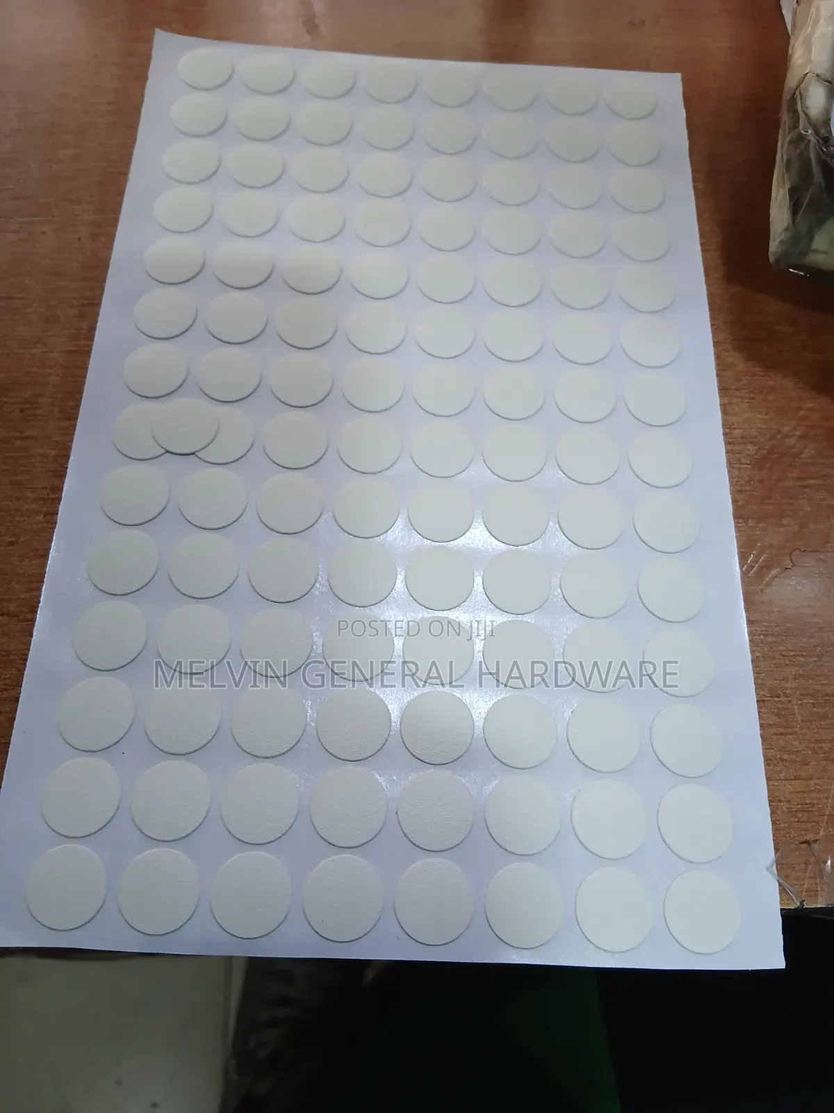 Cream MDF Stickers