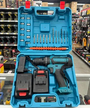 Portable Cordless Drill Driver With Rechargeable Battery for DIY