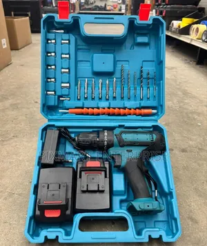 Cordless Electric Drill Driver Machine for Home Repairs and Workshop