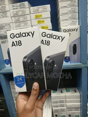 New Samsung Galaxy A18 128 GB Black