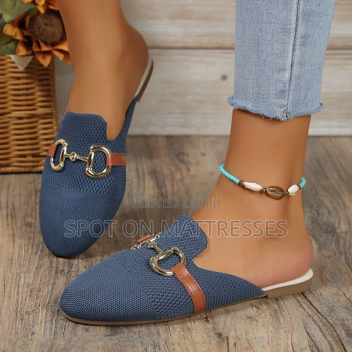 Breathable Classic Mules for Ladies. Sizes 36-43. We Deliver!