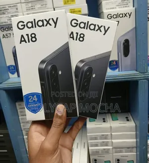 New Samsung Galaxy A18 128 GB Black