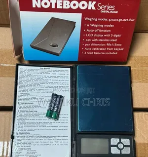 Portable Notebook Series Digital Scale