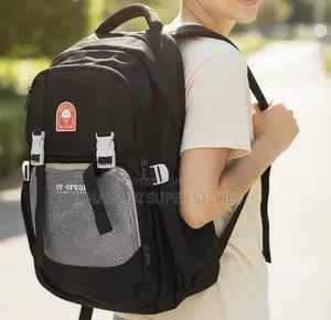 Large School Backpack – Multi-Compartment Travel and College Bag