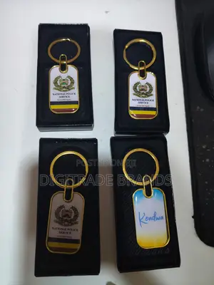 Branded Metallic Keyholders