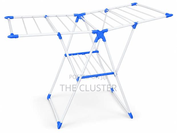 *Foldable/Portable Clothes Drying and Hanging Rack - main view