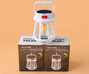 Solar Camping Lantern HB-V300W USB Rechargeable