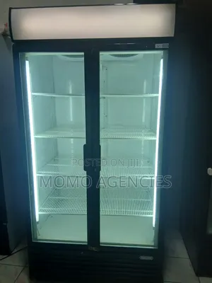 1000l Double Door Display Fridge