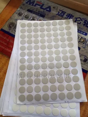 Light Grey MDF Stickers