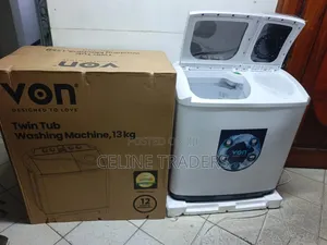 Von 13KG Double Tub Washing Machine for Home Use