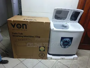 Von 13KG Double Tub Washing Machine for Home Use