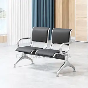 Waiting Bench : 2-Seater Padded Clinic Waiting Bench