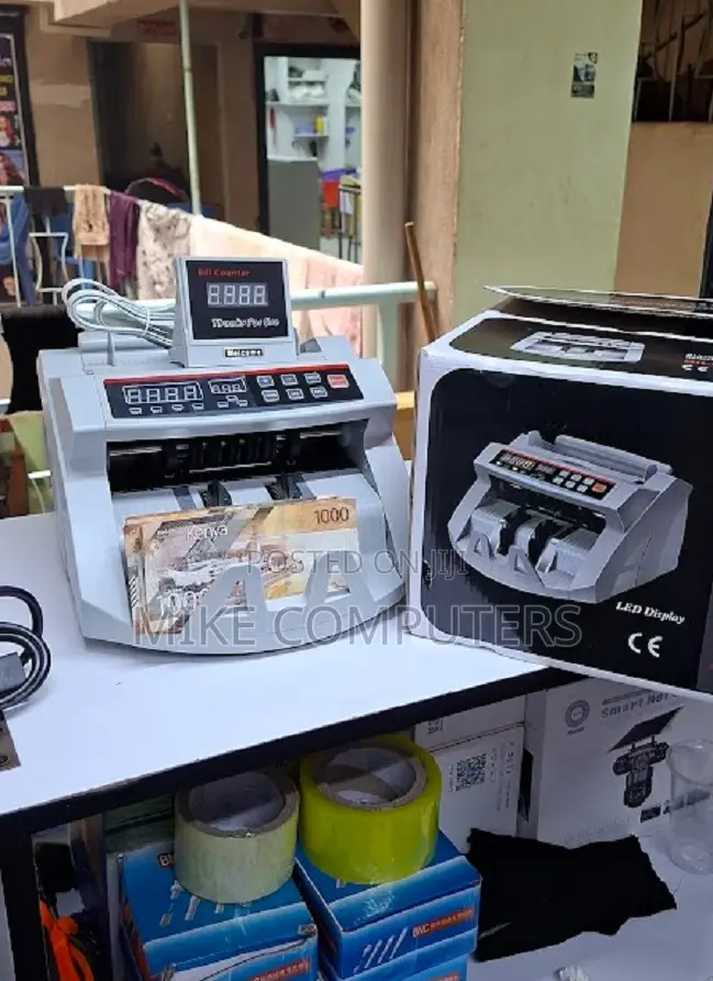 High-Speed Electric Bill Counter Machine for Retail