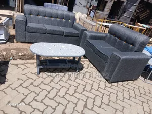 Dark Grey 5seater With Coffee Table for Sale