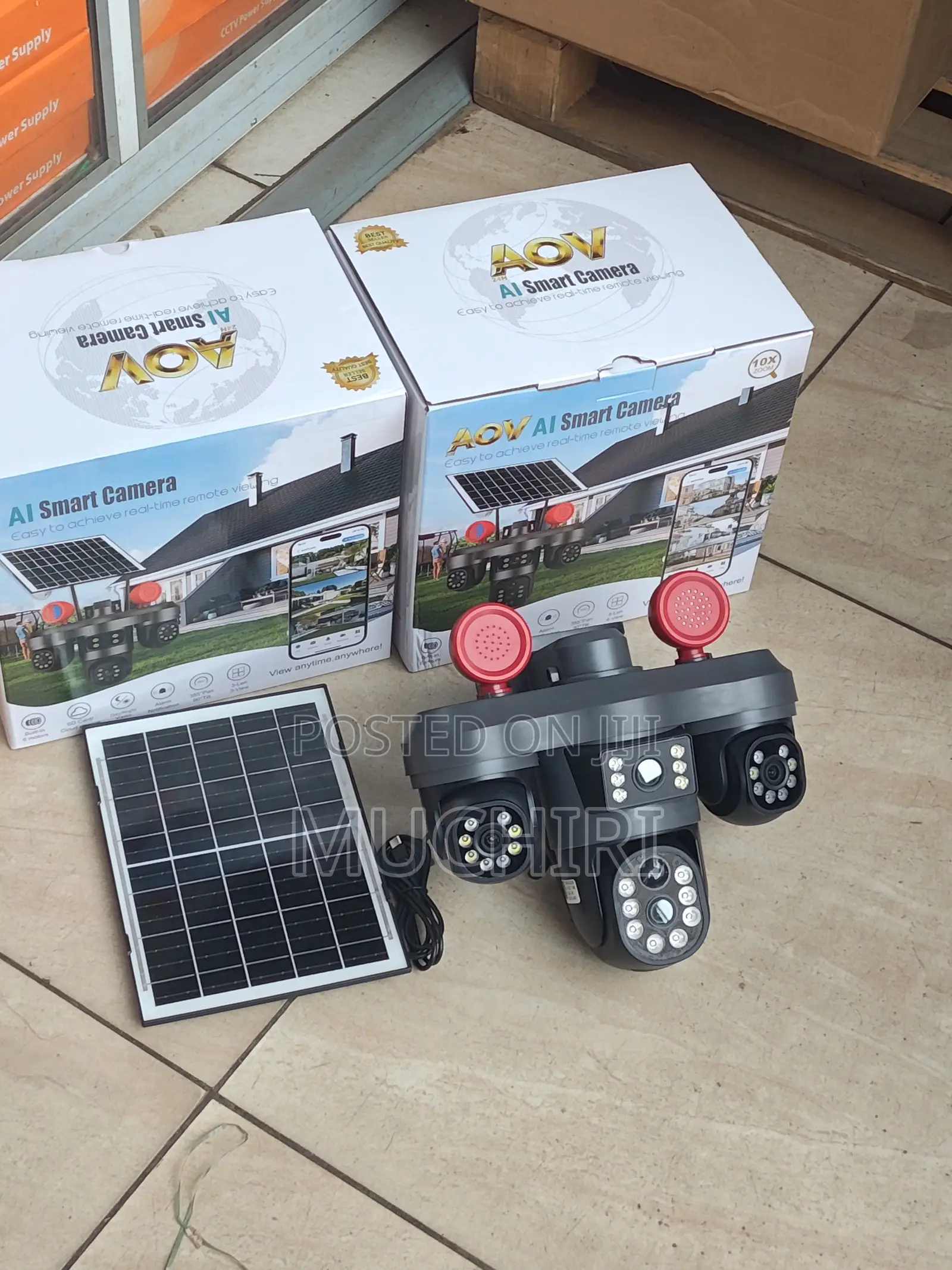 Ai Aov Smart Camera With 4g Lte Sim Support V380 Pro